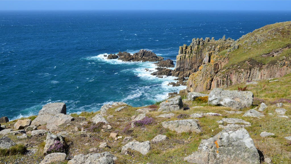 Lands End Headland in Cornwall, England, Occupational therapist cornwall.